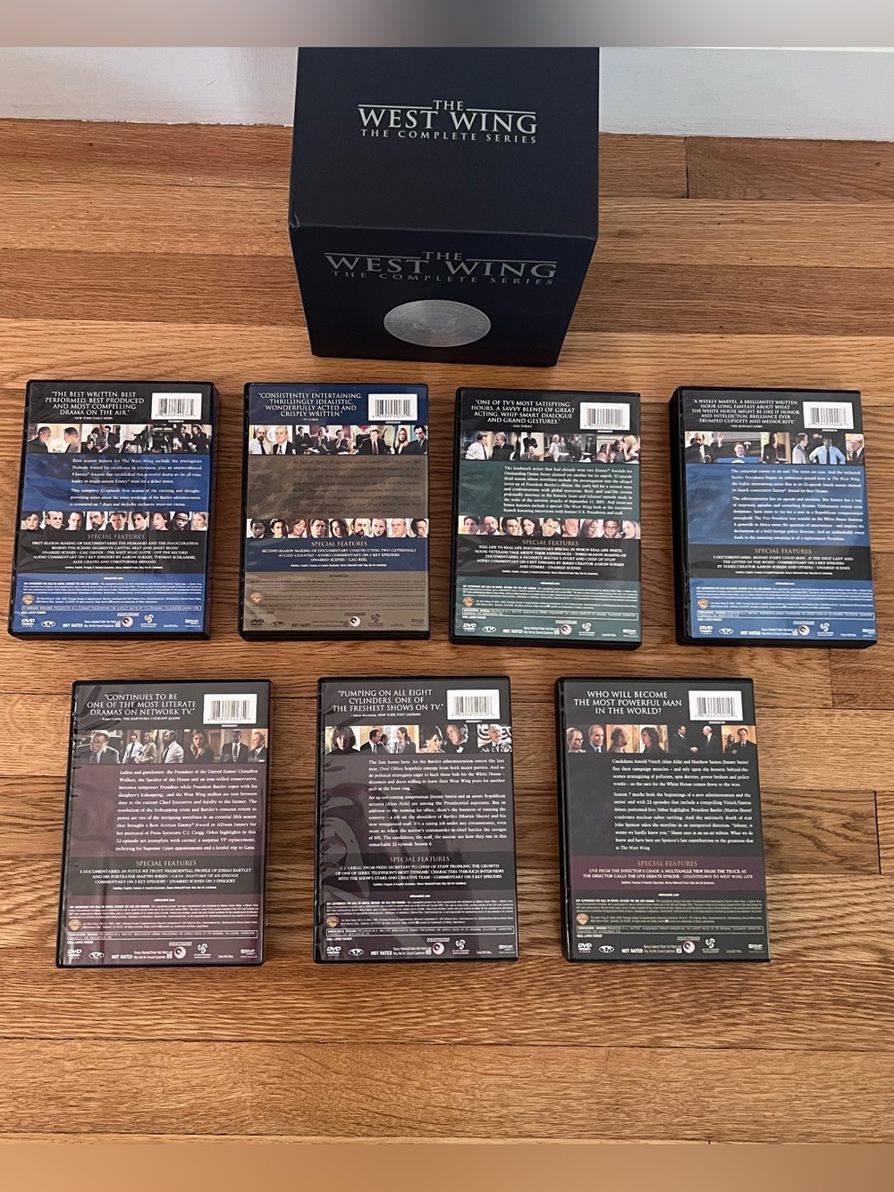 The West Wing: The Complete Series, Seven seasons on 45 DVDs, Like New, In Box - Picture 8 of 10
